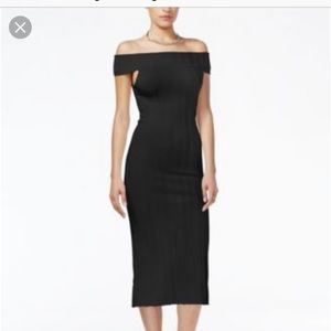 Guess Black Mirage bodycon dress xs